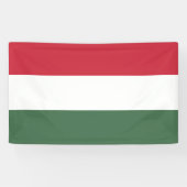 Ungarische Flagge Banner (Horizontal)