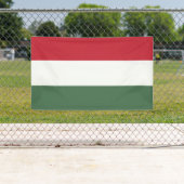 Ungarische Flagge Banner (Insitu)