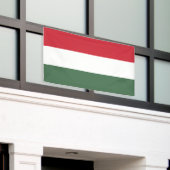 Ungarische Flagge Banner (Äußeres Gebäude)