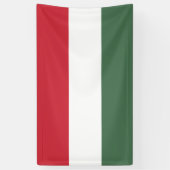 Ungarische Flagge Banner (Vertikal)