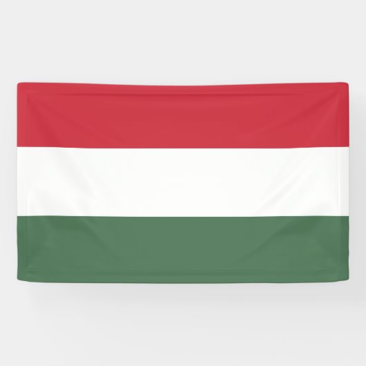 Ungarische Flagge Banner (Horizontal)