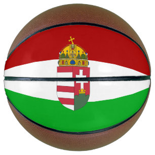Ungarische Flagge Basketball