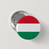 Ungarische Flagge Button (Vorne & Hinten)