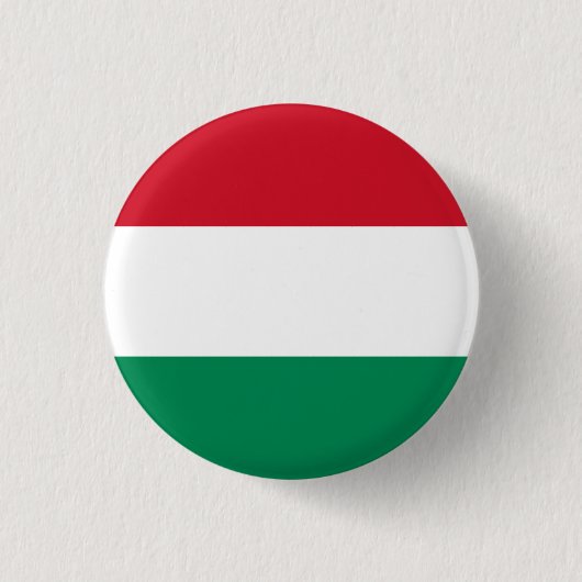 Ungarische Flagge Button (Vorderseite)