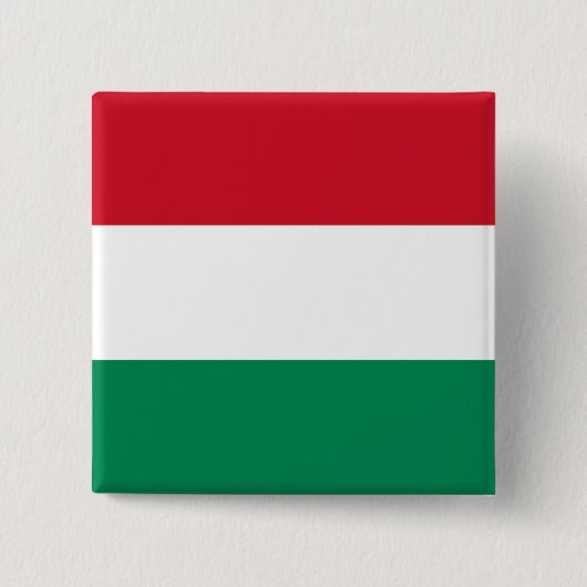 Ungarische Flagge Button (Vorderseite)