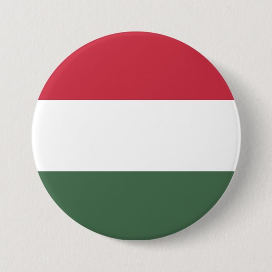 Ungarische Flagge Button (Vorderseite)
