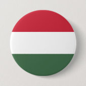 Ungarische Flagge Button (Vorderseite)