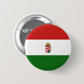 Ungarische Flagge Button (Vorne & Hinten)
