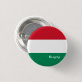 Ungarische Flagge Button (Vorne & Hinten)