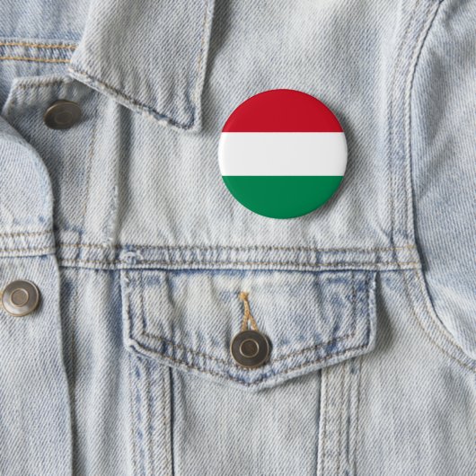 Ungarische Flagge Button (Beispiel)