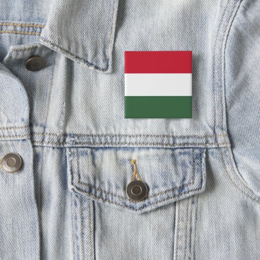 Ungarische Flagge Button (Beispiel)