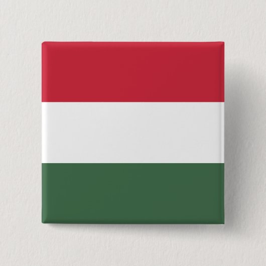 Ungarische Flagge Button (Vorderseite)