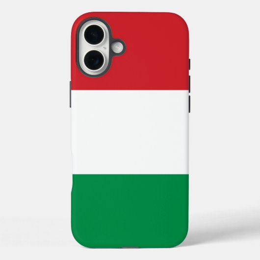 Ungarische Flagge Case-Mate iPhone Hülle (Rückseite)