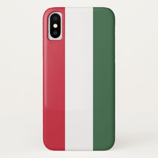 Ungarische Flagge Case-Mate iPhone Hülle (Rückseite)