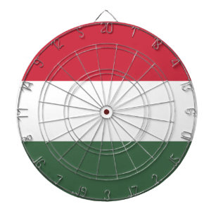 Ungarische Flagge Dartscheibe