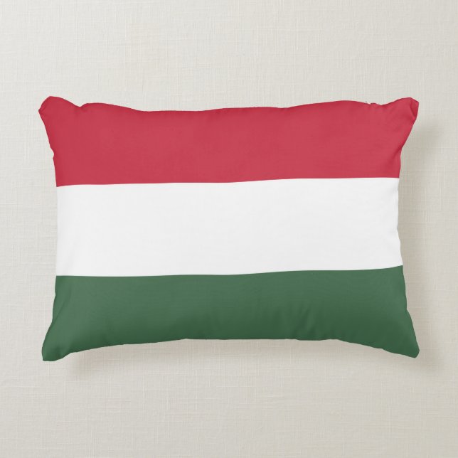 Ungarische Flagge Dekokissen (Vorderseite)