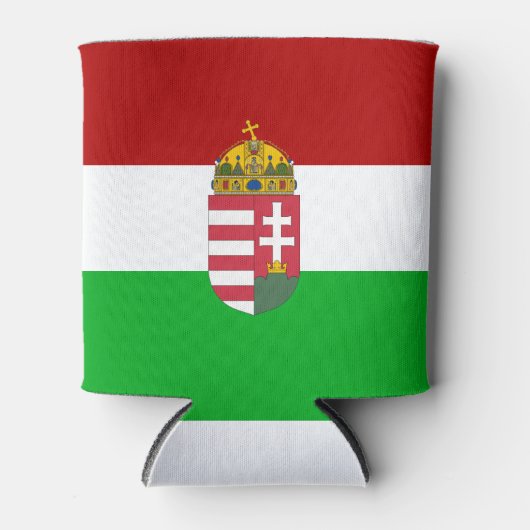 Ungarische Flagge Dosenkühler (Vorderseite)