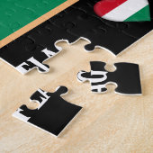 Ungarische Flagge, Emblem, ungarisches Land/Ungarn Puzzle (Seite)