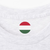 Ungarische Flagge Etiketten (Befestigt)