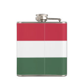 Ungarische Flagge Flachmann (Rückseite)