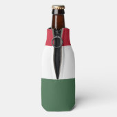 Ungarische Flagge Flaschenkühler (Flasche Rückseite)