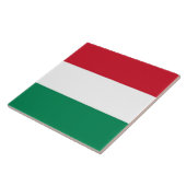 Ungarische Flagge Fliese (Seite)