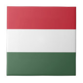 Ungarische Flagge Fliese (Vorderseite)