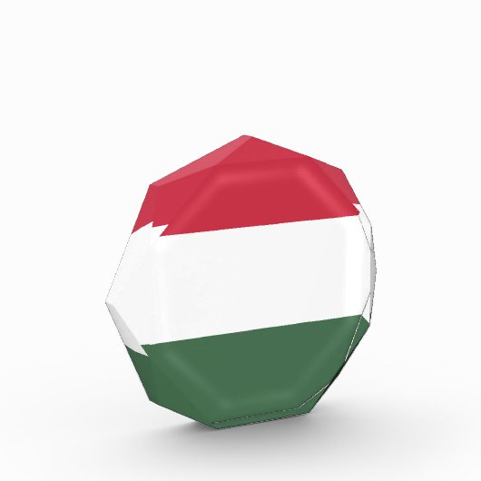 Ungarische Flagge Fotoblock (Links)