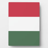 Ungarische Flagge Fotoplatte (Vorderseite)