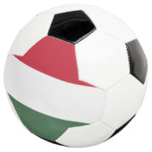 Ungarische Flagge Fußball (Dreiviertel)