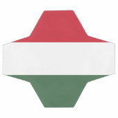 Ungarische Flagge Fußball (Flach)