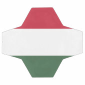 Ungarische Flagge Fußball (Flach)