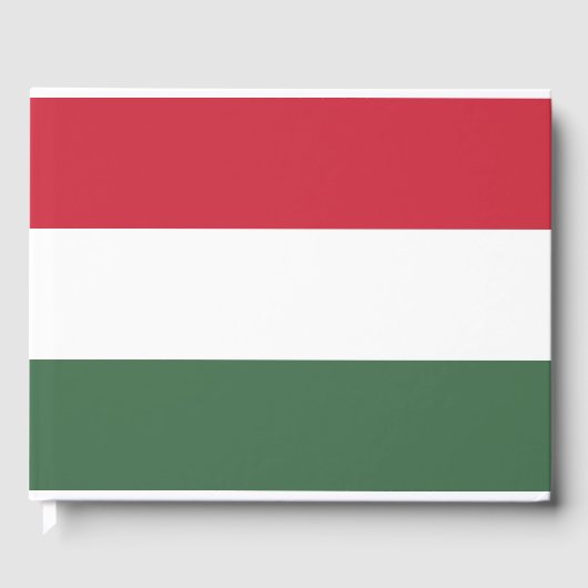 Ungarische Flagge Gästebuch (Vorderseite)