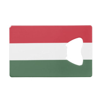 Ungarische Flagge Geldbeutel Flaschenöffner