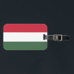 Ungarische Flagge Gepäckanhänger<br><div class="desc">Ungarische Flagge</div>