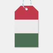 Ungarische Flagge Geschenkanhänger (Vorderseite)
