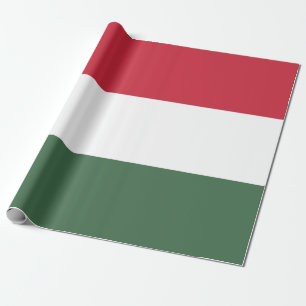 Ungarische Flagge Geschenkpapier