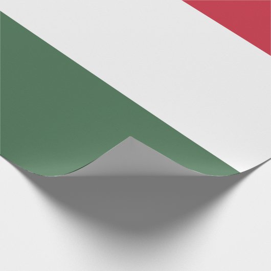 Ungarische Flagge Geschenkpapier (Ecke)