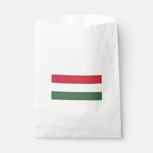 Ungarische Flagge Geschenktütchen (Vorderseite)