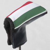 Ungarische Flagge Golf Headcover (3/4 Vorderseite)