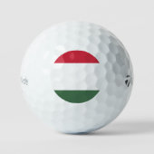 Ungarische Flagge Golfball (Vorderseite)