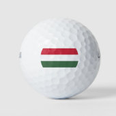 Ungarische Flagge Golfball (Vorderseite)