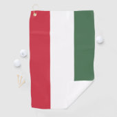 Ungarische Flagge Golfhandtuch (Insitu)