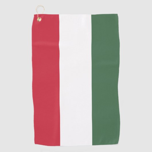 Ungarische Flagge Golfhandtuch (Vorderseite)