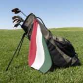 Ungarische Flagge Golfhandtuch (Gras)