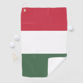 Ungarische Flagge Golfhandtuch (Insitu)