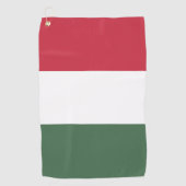 Ungarische Flagge Golfhandtuch (Vorderseite)