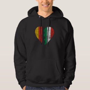 Ungarische Flagge Herz Deutschland Ungarn Flagge R Hoodie