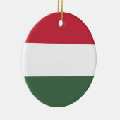 Ungarische Flagge Keramik Ornament (Rechts)