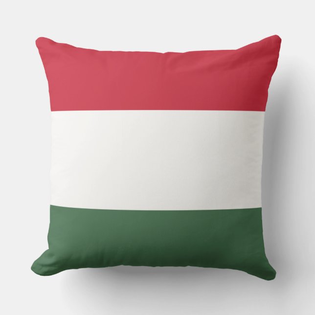 Ungarische Flagge Kissen (Vorderseite)